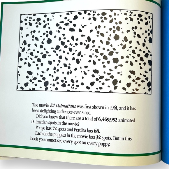 Vintage Walt Disney's 101 Dalmatians A Counting Book 1991 Hardcover with Jacket - Picture 7 of 12